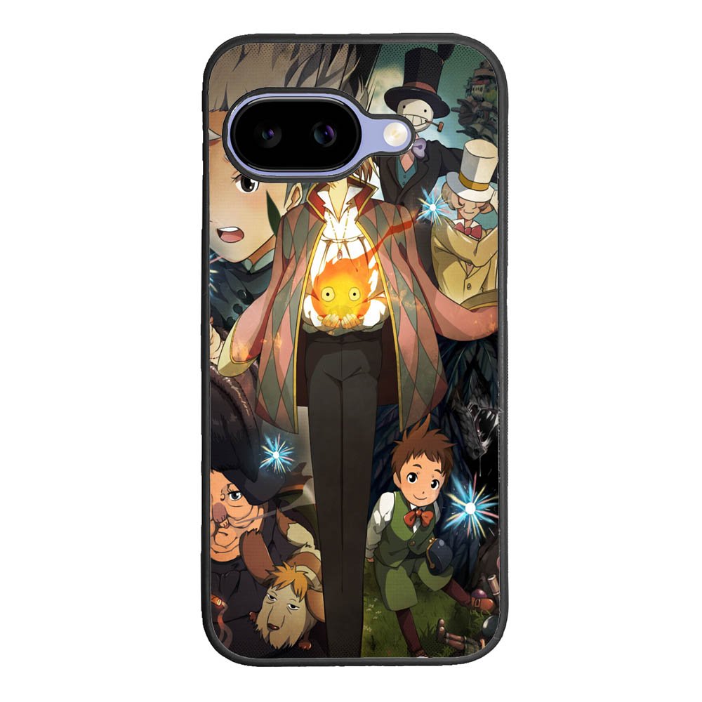 Studio Ghibli Howls Moving Castle Google Pixel 10A Case DC1788