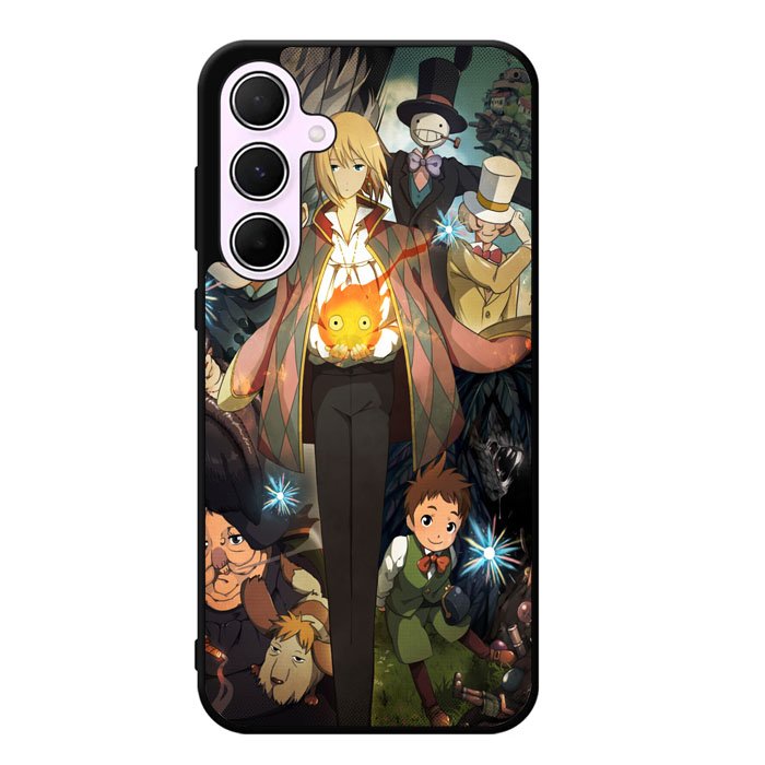 Studio Ghibli Howls Moving Castle Samsung Galaxy A55 5G Case DC1788