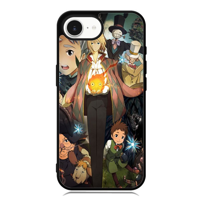 Studio Ghibli Howls Moving Castle iPhone 16e Case DC1788