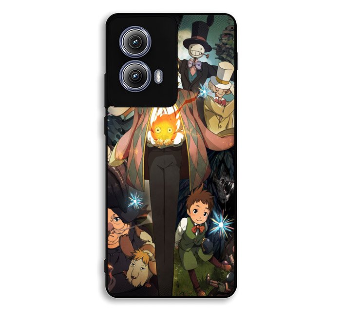 Studio Ghibli HowlS Moving Castle Motorola Moto Edge 2024 Case DC5466