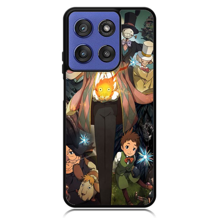 Studio Ghibli Howls Moving Castle Motorola Moto G Stylus 5G 2025 DC1788