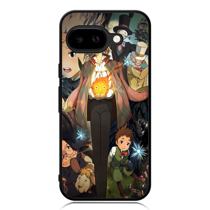Studio Ghibli Howls Moving Castle Google Pixel 9A Case DC1788