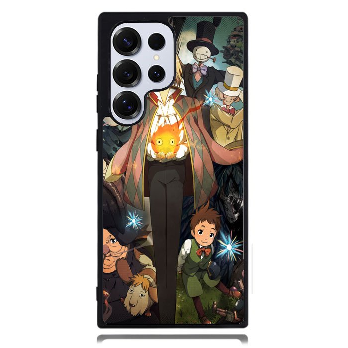 Studio Ghibli Howls Moving Castle Samsung Galaxy S24 Ultra Case DC1788