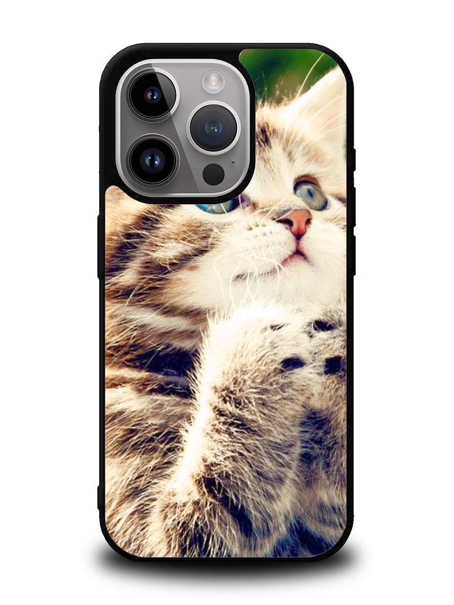 Prayer Cat iPhone 16 Pro Max Case