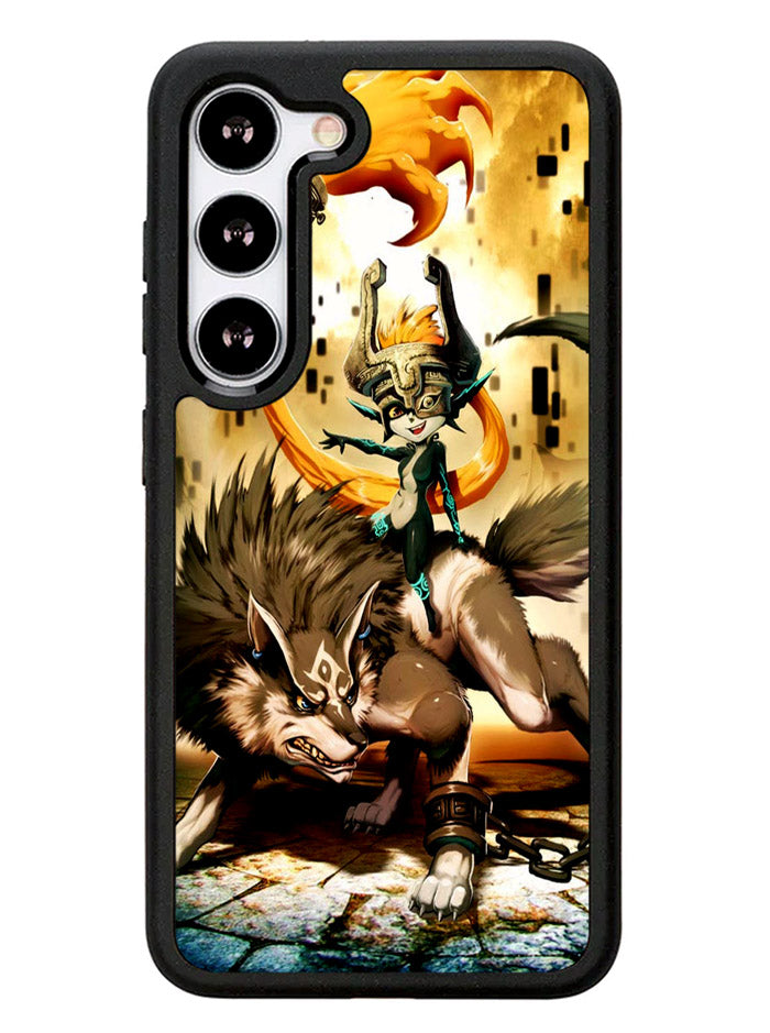 Zelda and wolf twilight princess Samsung Galaxy S23 Plus 5G / Samsung Galaxy S23+ 5G Case