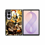 Zelda And Wolf Twilight Princess Samsung Galaxy Z Fold 8 Case DC1999