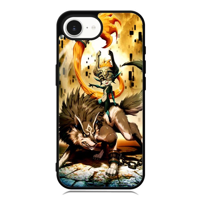 Zelda And Wolf Twilight Princess iPhone 16e Case DC1999