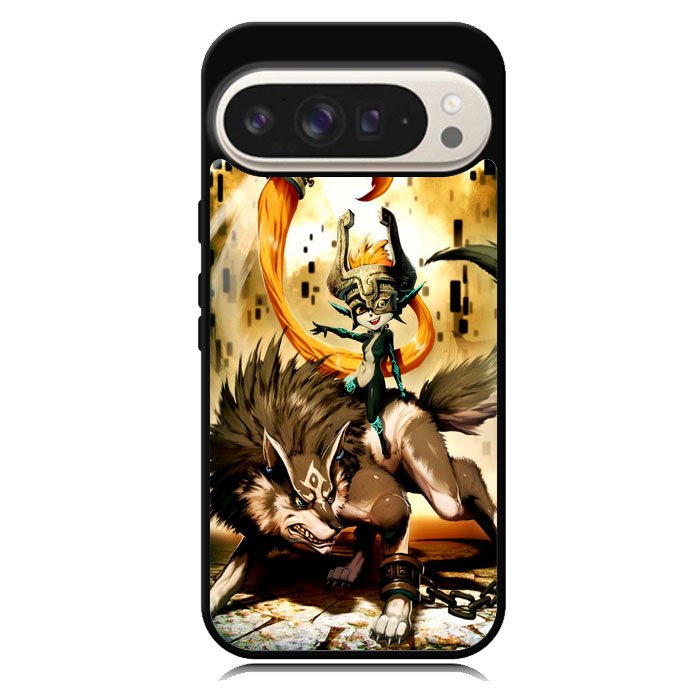 Zelda And Wolf Twilight Princess Google Pixel 10 | Google Pixel 10 Pro Case DC1999