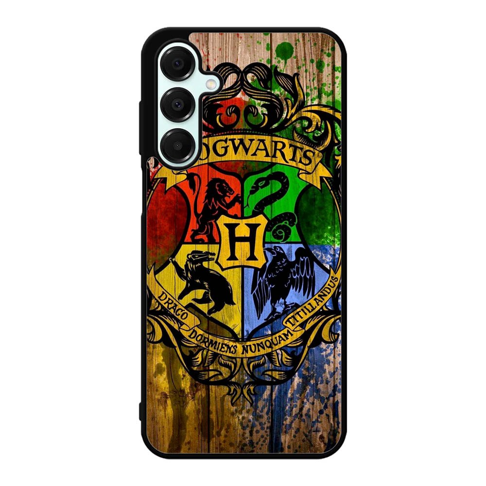 Harry Potter Hogwarts Logo wood Samsung Galaxy A16 Case DC2225