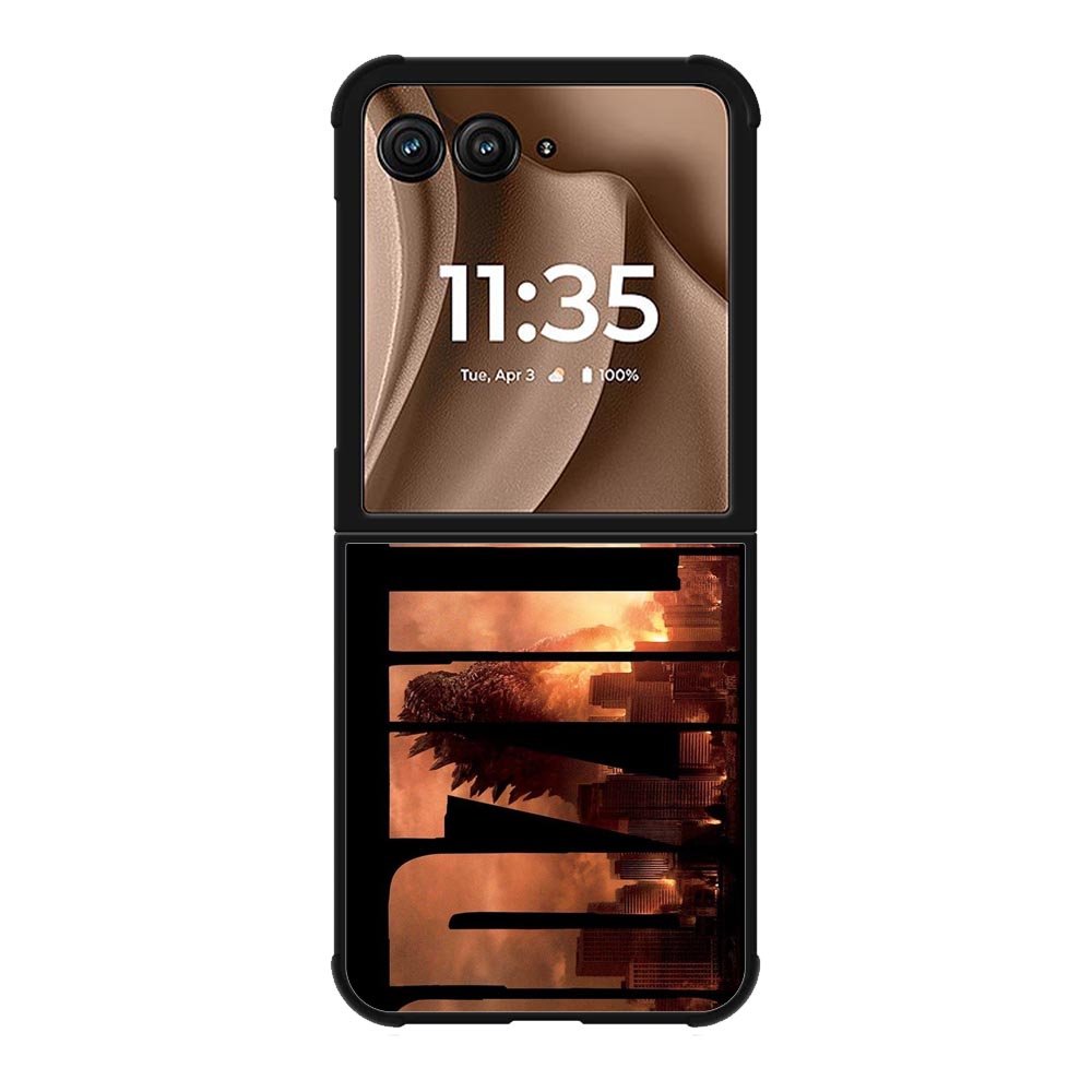 Godzilla font Motorola Moto RAZR Plus 2025 Case