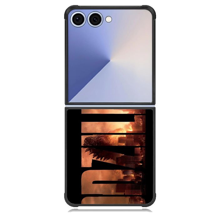 Godzilla Font Samsung Galaxy Z Flip 7 Case DC0699