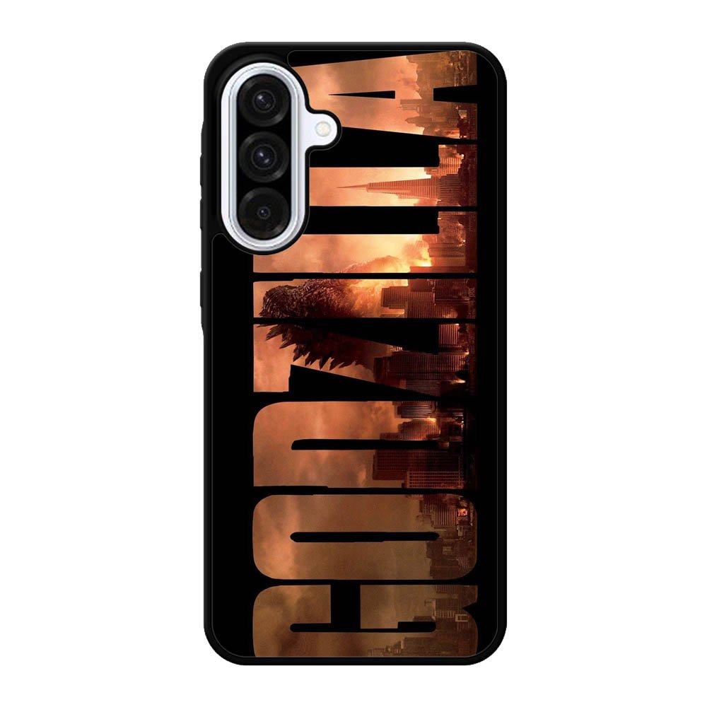 Godzilla font Samsung Galaxy A56 Case DC0784
