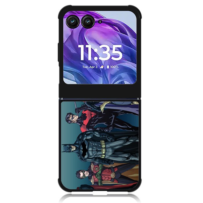 Batman Batfamily Motorola Moto Razr Plus 2024 , Moto Razr+ 2024 Case