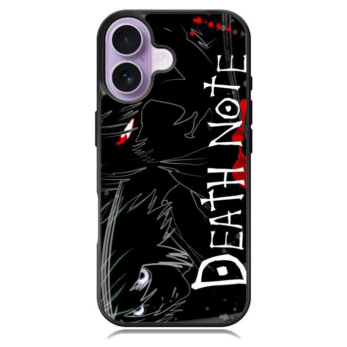 Death Note Anime iPhone 16 Case DC0459