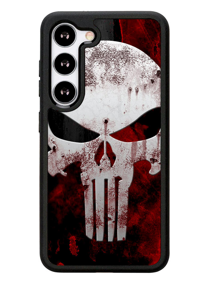 Marvel Superhero PUNISHER logo Samsung Galaxy S23 Plus 5G / Samsung Galaxy S23+ 5G Case