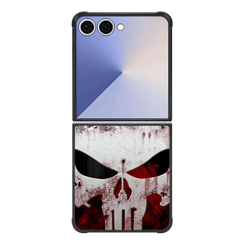 Marvel Superhero PUNISHER logo Samsung Galaxy Z Flip 7 5G Case