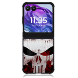Marvel Superhero PUNISHER logo Motorola Moto Razr Plus 2024 , Moto Razr+ 2024 Case