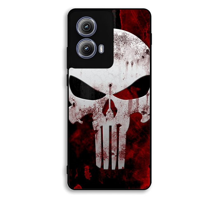 Marvel Superhero PUNISHER logo Motorola Moto Edge 2024 Case DC7831