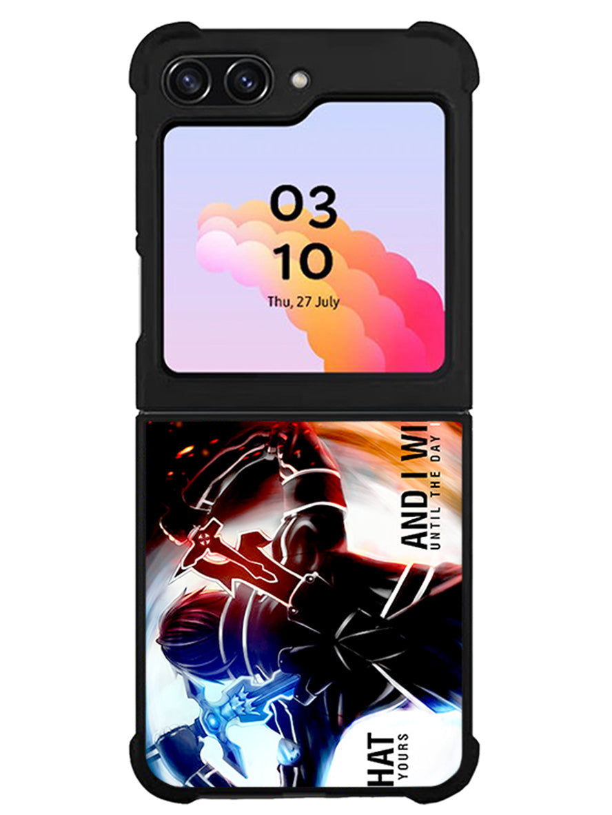 sword art online Samsung Galaxy Z Flip 5 5G 2023 Case