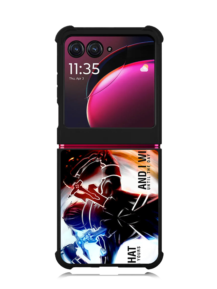 sword art online Motorola Moto Razr Plus 2023 , Moto Razr+ 2023 Case