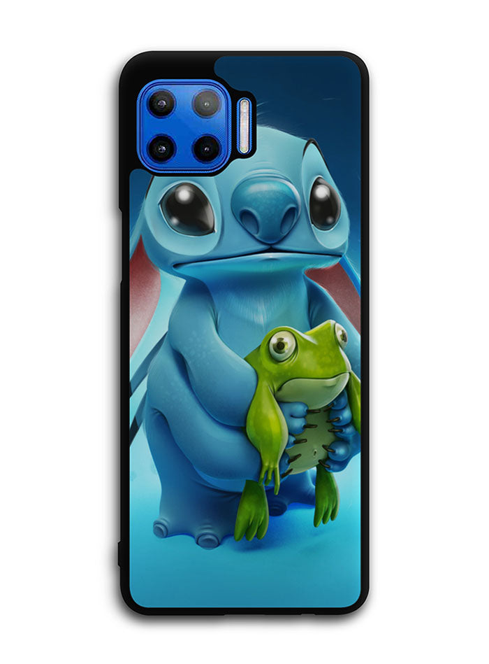 Stitch and frog Motorola Moto One 5G Case , Moto One 5G UW Case , Moto G 5G Plus Case