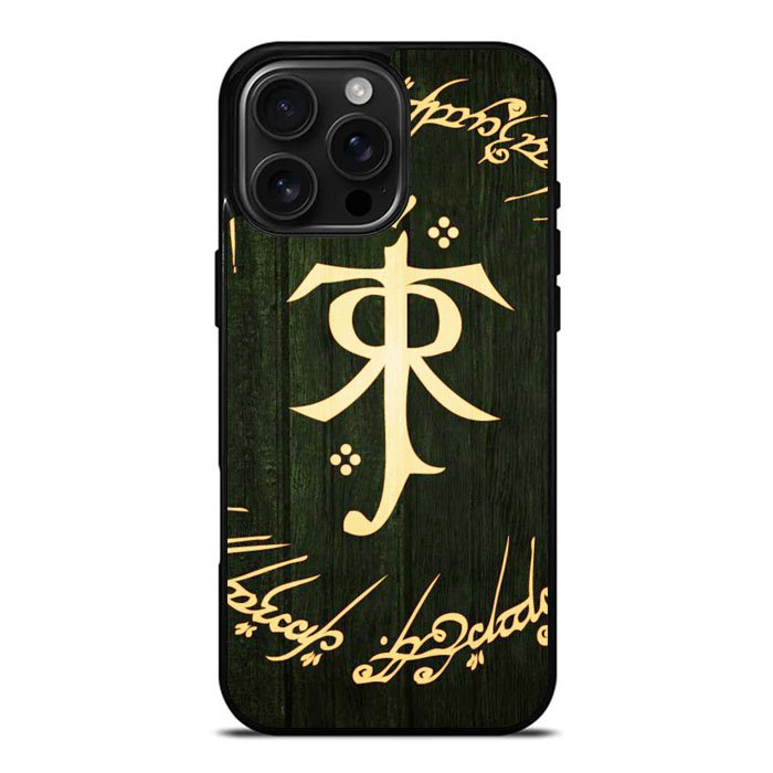 Lord Of The Ring Symbol Case iPhone 16 Pro Case DC1054