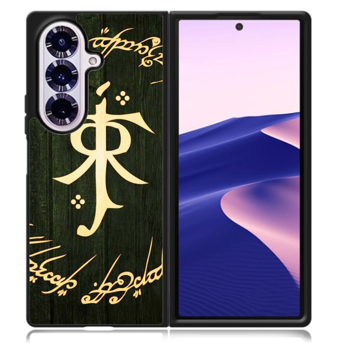 Lord Of The Ring Symbol Case Samsung Galaxy Z Fold 7 Case DC1054