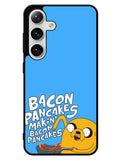 Adventure Time Bacon Pancakes Samsung Galaxy S25 5G Case