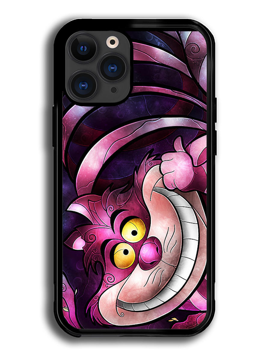 DISNEY CHESHIRE CAT STAINED GLASS iPhone 13 Pro Max Case BLN0561