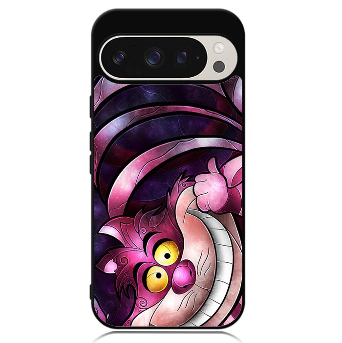 Disney Cheshire Cat Stained Glass Google Pixel 9 Pro XL Case