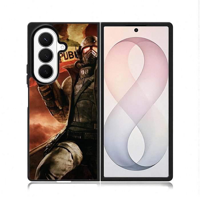 Fallout New California Republic Case Samsung Galaxy Z Fold 8 Ultra Case DC0617