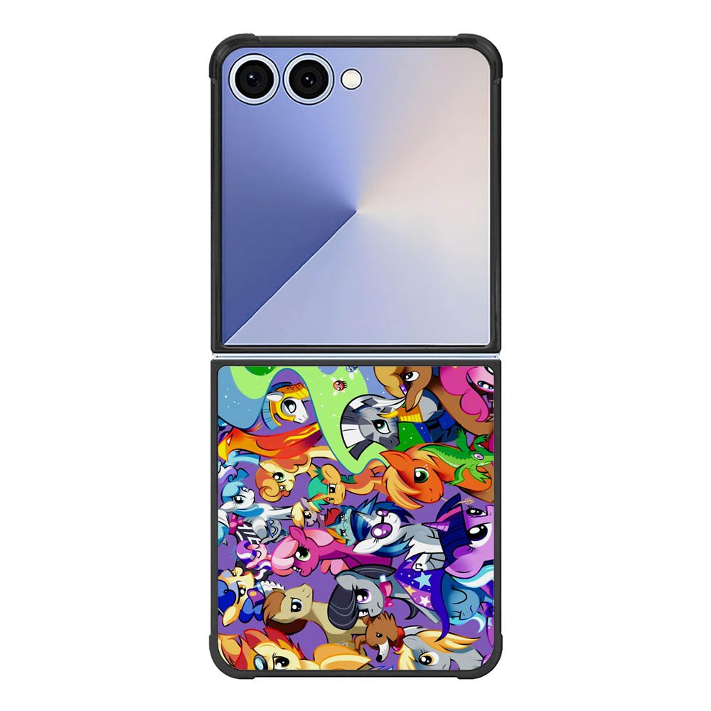 My Little Pony Collage Samsung Galaxy Z Flip 7 5G Case