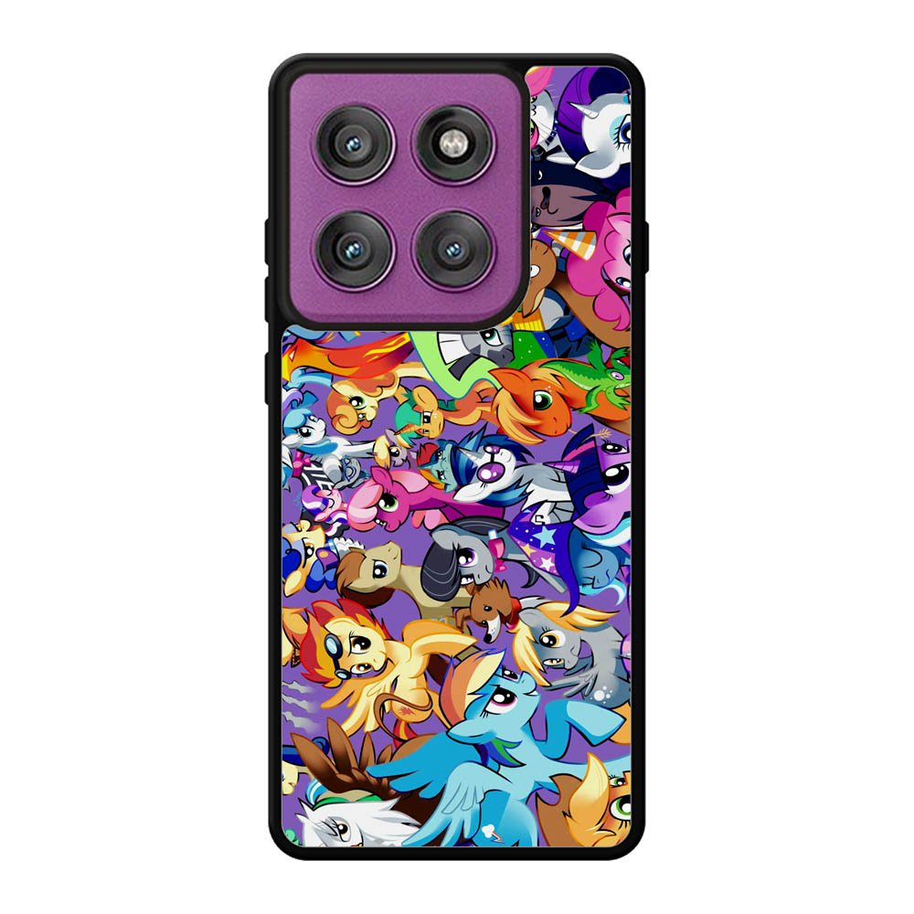 My Little Pony Collage Motorola Moto Edge 60 Pro Case