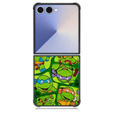 Teenage Mutant Ninja Turtles Collage Samsung Galaxy Z Flip 7 Case DC1829