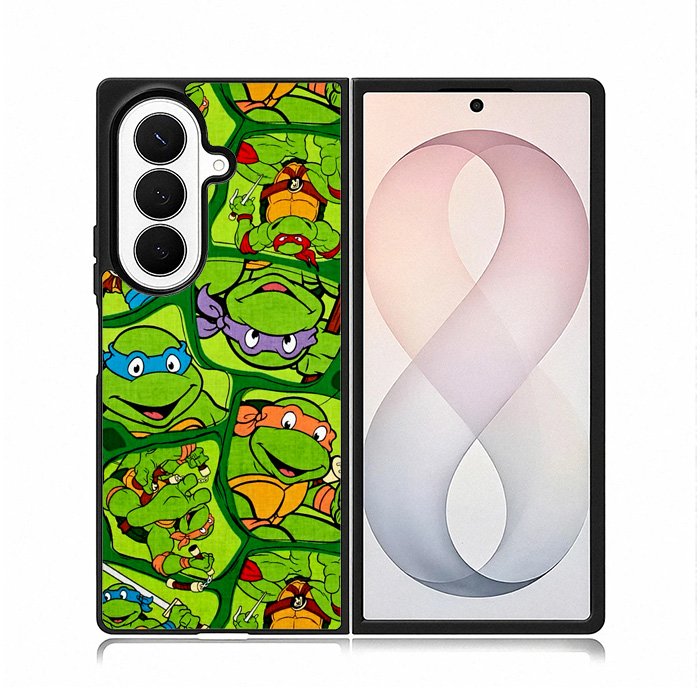 Teenage Mutant Ninja Turtles Collage Samsung Galaxy Z Fold 8 Ultra Case DC1829