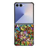All Disney Heroes Stained Glass Samsung Galaxy Z Flip 7 5G Case