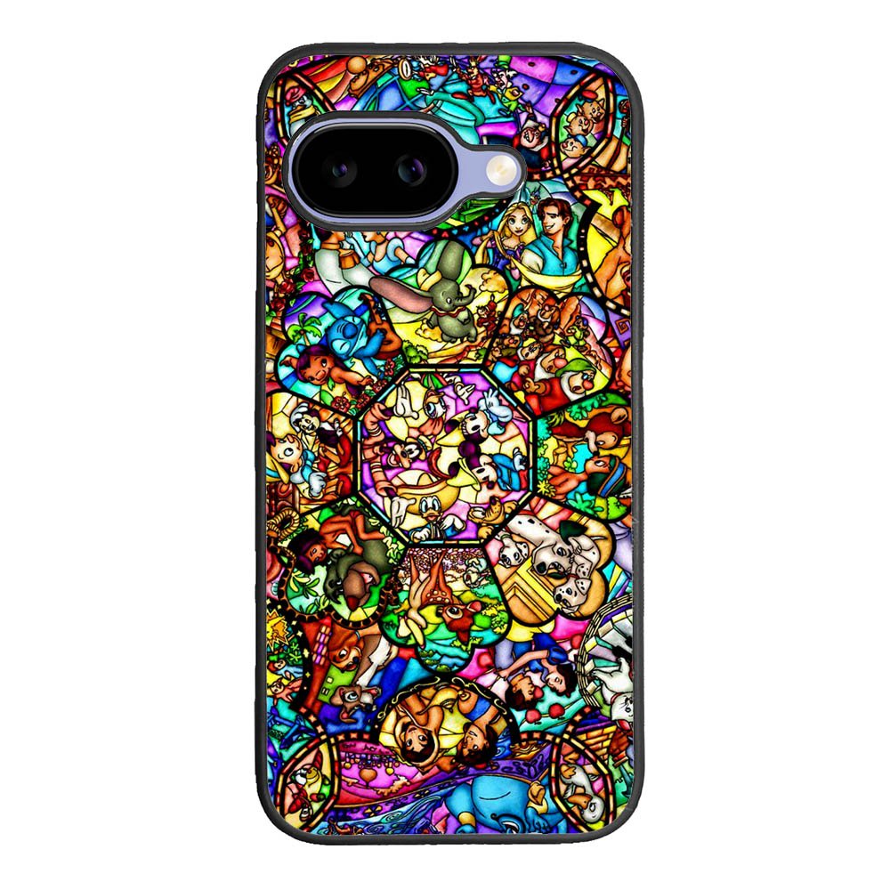All Disney Heroes Stained Glass Google Pixel 10A Case DC0056