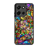 All Disney Heroes Stained Glass Motorola Moto G 5G 2025 Case DC3024