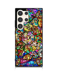 All Disney Heroes Stained Glass Samsung Galaxy S24 Ultra 5G Case