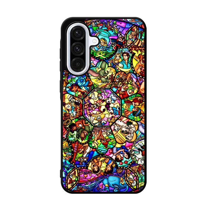 All Disney Heroes Stained Glass Samsung Galaxy A36 Case DC7509