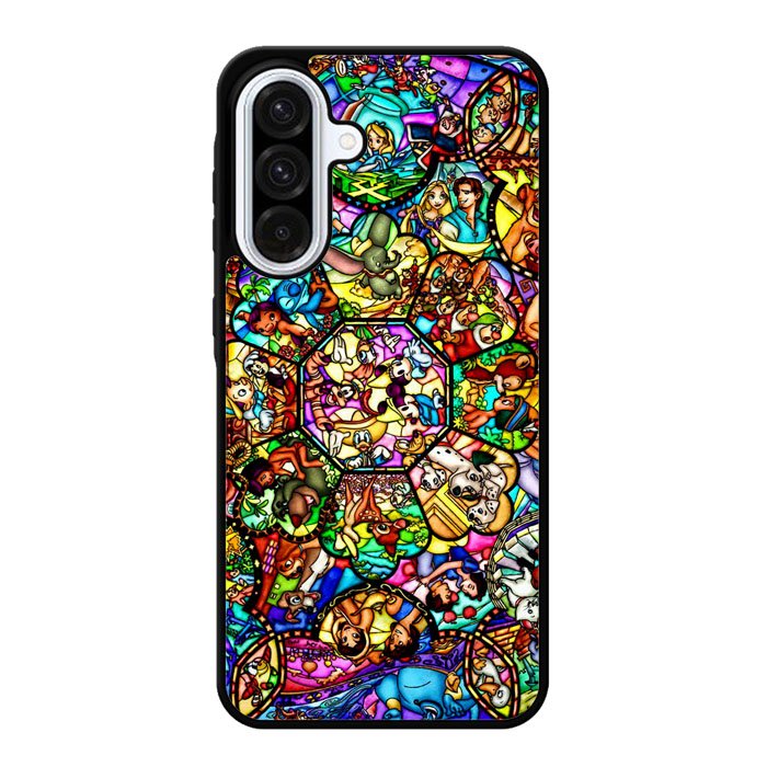 All Disney Heroes Stained Glass Samsung Galaxy A26 Case DC0056