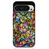 All Disney Heroes Stained Glass Google Pixel 9 | Google Pixel 9 Pro Case DC0056
