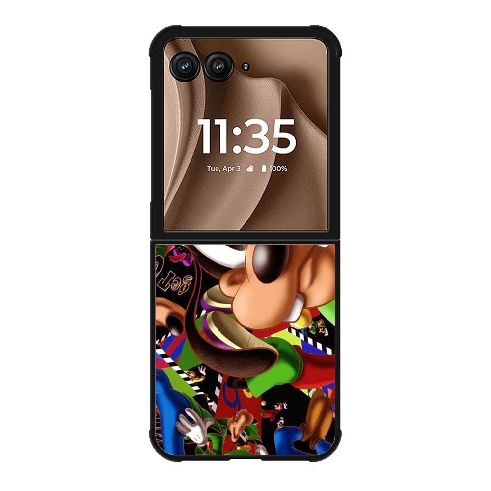 goofy disney collage Motorola Moto RAZR Plus 2025 Case