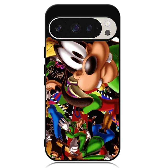 goofy disney collage Google Pixel 9 Pro XL Case
