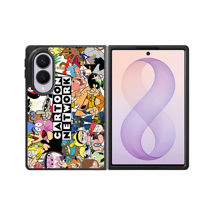 Cartoon Network Collage Case Samsung Galaxy Z Fold 8 Case DC0295