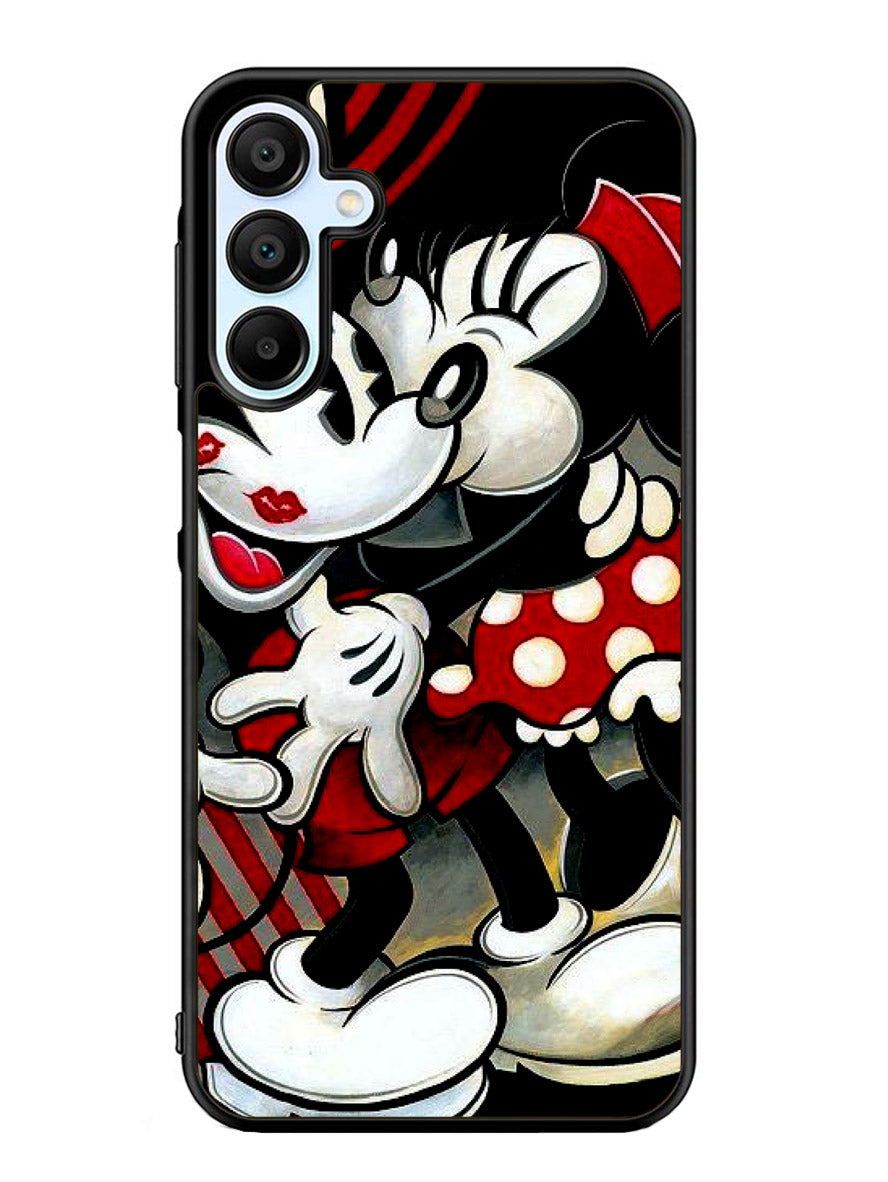 Hugs and Kisses Mickey Minnie mouse Samsung Galaxy A25 5G Case