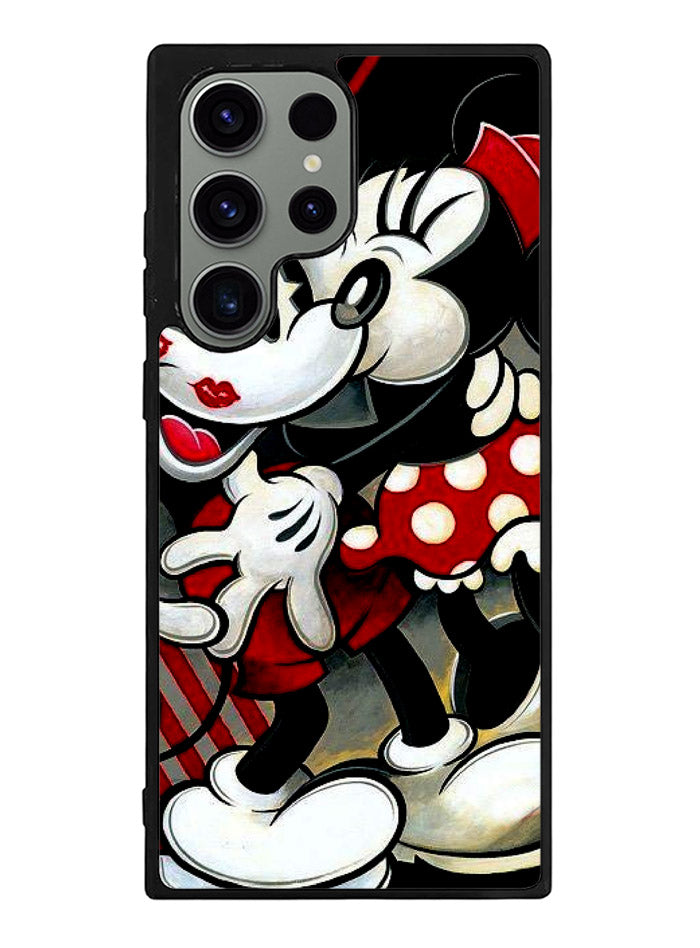 Hugs and Kisses Mickey Minnie mouse Samsung Galaxy S23 Ultra 5G Case