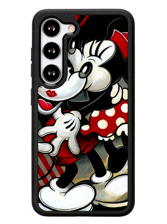 Hugs and Kisses Mickey Minnie mouse Samsung Galaxy S23 5G Case