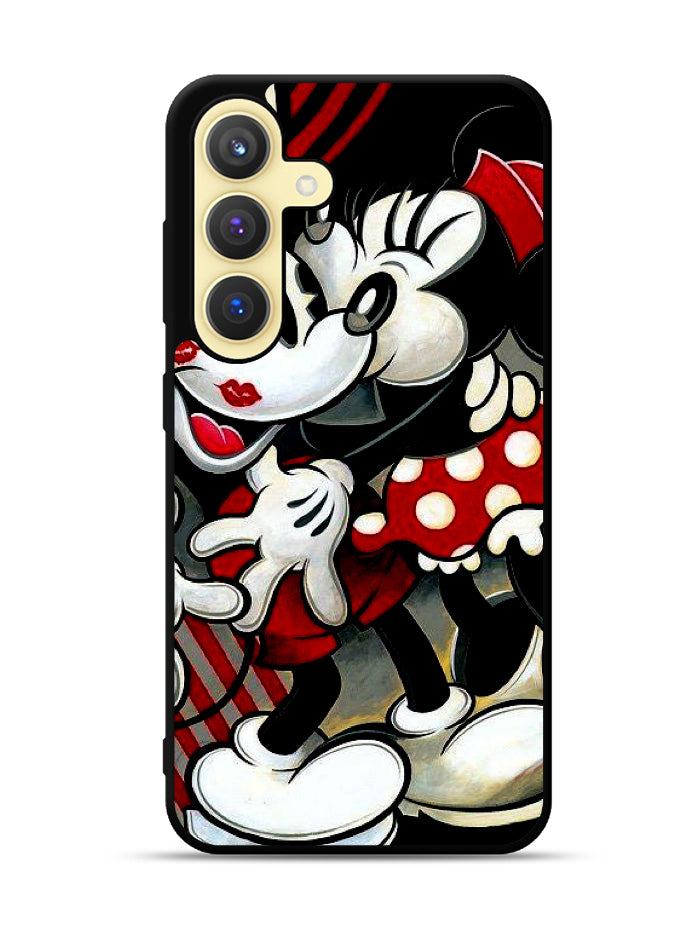 Hugs and Kisses Mickey Minnie mouse Samsung Galaxy S24 Plus 5G , Samsung Galaxy S24+ 5G Case