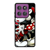 Hugs and Kisses Mickey Minnie mouse Motorola Moto Edge 60 Pro Case